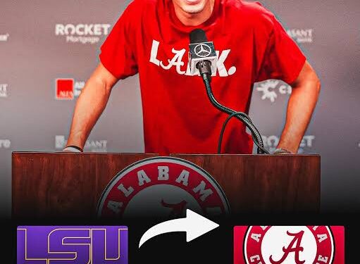 BREAKING:Four – Star wide receiver Derek Meadows gives the Alabama a much-needed  recruiting victory by switching  commitment  from LSU  to Alabama Crimson