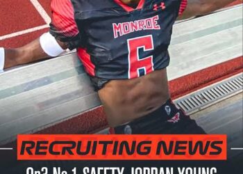 Breaking:Monroe 4-star Jordan Young signs with Michigan after flipping from Clemson….