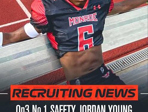 Breaking:Monroe 4-star Jordan Young signs with Michigan after flipping from Clemson….