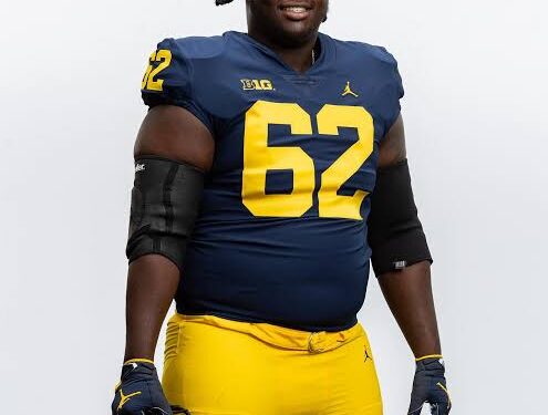 I’ am living for good,Michigan OL Raheem Anderson announces intent to enter….
