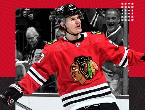 BREAKING:Blackhawks Sign Lukas Reichel to Two-Year Contract Extension….