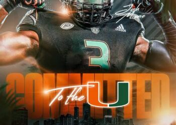 Breaking:Miami is knocking on the door of another Top 10 recruiting class after flipping 4-star WR Joshua….