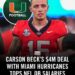 Breaking: After moving to Miami, Carson Beck is anticipated to receive a $4 million NIL package.