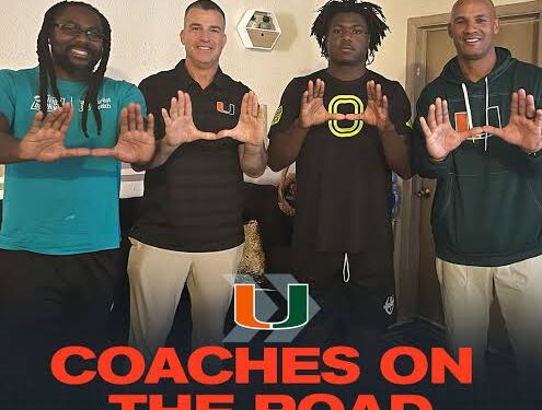 Breaking:Five-star DL Armondo Blount commits, rockets Canes’ 2025 class into….