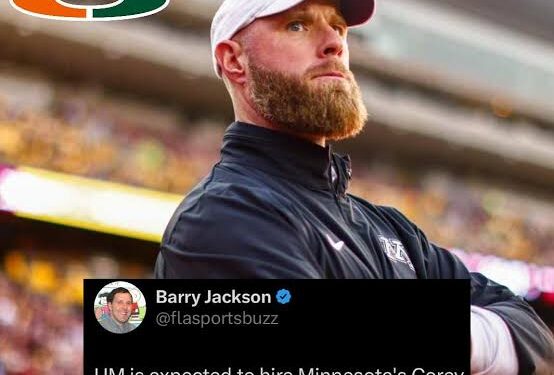 Breaking:Miami Hurricanes have just hired their new defensive coordinator…..