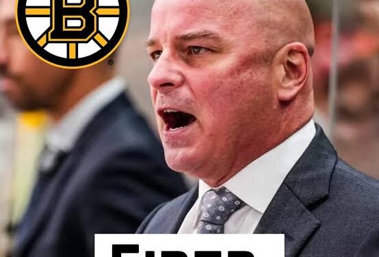 HEARTBREAKING🚨:Boston Bruins fires head coach Jim Montgomery due to shocking reasons….
