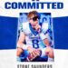 Bold Step:Blue Chip 2025 Quarterback Stone Saunders Commits to Kentucky over Nebraska….