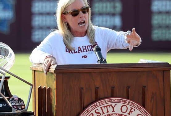 Back in 1990’s:OU softball coach Patty Gasso set to have statue unveiled next….