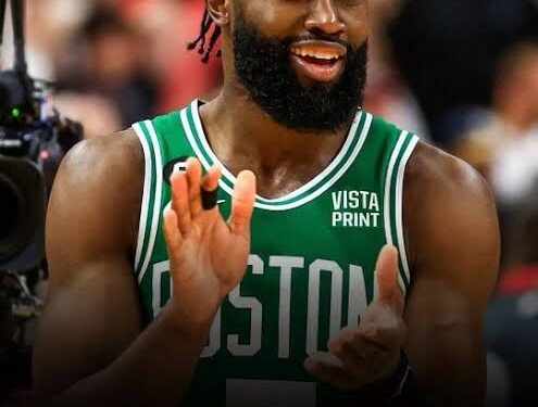 CONGRATULATION:JAYLEN BROWN AGREES TO SIGN NBA RECORD $304M CONTRACT WITH….