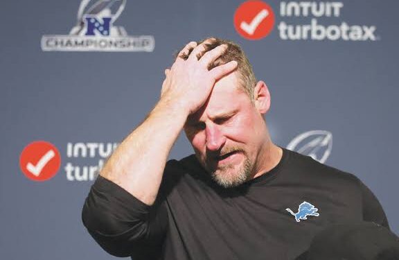 SAD NEWS: Following a scuffle between rookies during practice, Lions’ Dan Campbell became ‘heated up’.