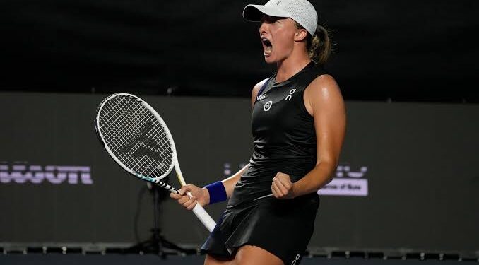 Iga Świątek Dominates the Elite: Leads WTA in Wins Over Top 10 Players Since Her Rise…