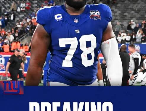 Congratulations:Andrew Thomas agrees to massive $117 million contract extension with Giants….