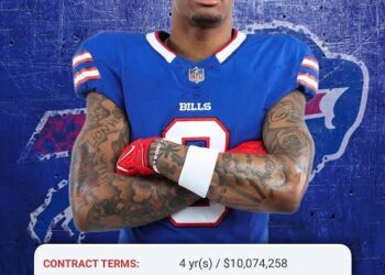Just In:WR Keon Coleman Bagged a Massive Four – Years Contract With Bills mafia Setting a New Record!!