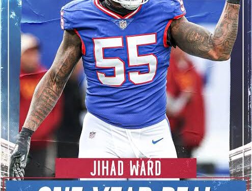 New Deal:Giants re-sign outside linebacker Jihad Ward Due to….
