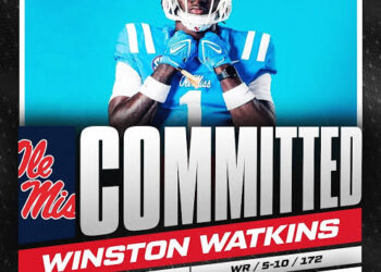 Massive Commitment:four-star wide receiver Winston Watkins Commits to Ole Miss after….