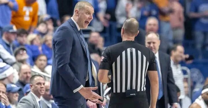 Even Mark Pope swears over SEC officiating