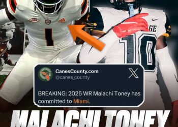 “Malachi Toney  Joins Miami Hurricane: Star Athlete Signs on the Dotted Line for Game-Changing Season Ahead!”…..