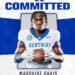 Locked In:”Kentucky Snags 4- Star Cornerback Marquise Davis, No. 1 Overall, Over top SEC big Offers. Ohio, Texas, Cleveland, Tennessee”….