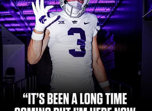 Locked In:”Kansas Snags 5- Star WR TE Linkon Cure, No. 1 Overall, Over top SEC big Offers. Oregon, Texas, Michigan…..