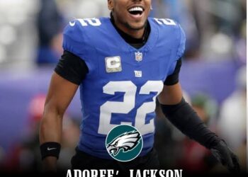 HOT DEAL AGAIN:Philadelphia Eagles Banking on Super Bowl Payoff by Signing Giants CB Adoree Jackson….