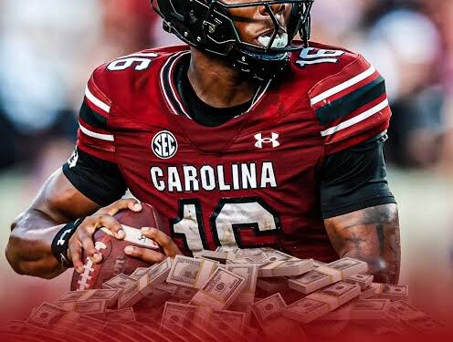 Locked In:”LaNorris Sellers signs $2.7Million, new NIL deal with South Carolina for 2025….