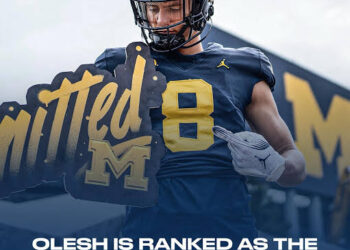 Locked In:”Michigan Snags 4-Star Cornerback Andrew Olesh, No.1 Overall, Over top SEC big Offers. Ohio, Penn State, Alabama….