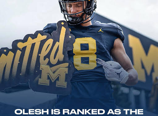 Locked In:”Michigan Snags 4-Star Cornerback Andrew Olesh, No.1 Overall, Over top SEC big Offers. Ohio, Penn State, Alabama….