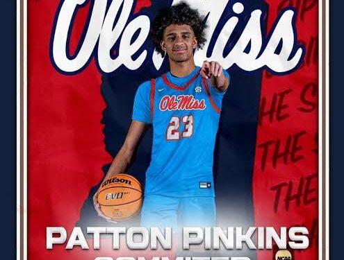 Fresh Contract:No 1 American Player, 2025 four-star shooting guard Patton Pinkins commits to Ole Miss….