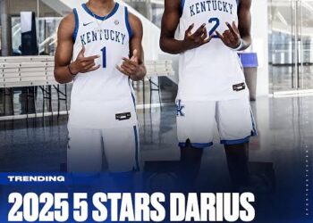 Breaking:Five-Star Daruis Acuff and Caleb Wilson Announce their Official Visit to Kentucky….