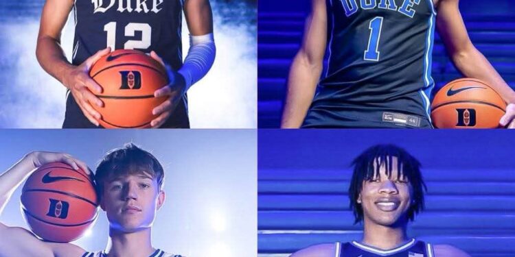 During the NCAA’s early signing period, Duke men’s basketball head coach Jon Scheyer signed five players for the class of 2024, revealing his second No. 1 recruiting class in three years.