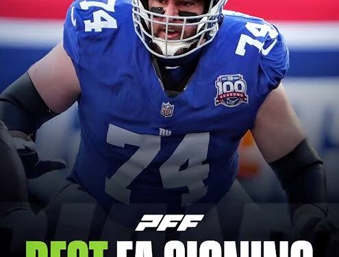“Gaints  Pull Off Stunning Free Agent Signing: Could This Unlikely Center Be the Key to a Super Bowl Run?”