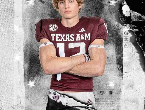 Colton Chmelar Announces Commitment to Texas A&M Football While Declining Offers from Ohio and Georgia…..
