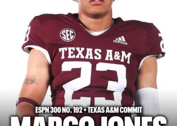Locked In:”Texas A&M Snags 4-Star Cornerback Marco Jones, No. 1 Overall, Over top SEC big Offers.Tennessee, Michigan, Cleveland…..