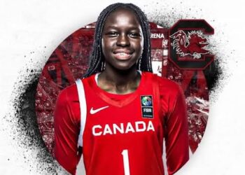 BREAKING NEWS🚨 5-Star No.4 Prospect in the Class 2025, SF Agot Makeer has Committed to South Carolina Boosting the Team’s Quality and Depth. Welcome to South Carolina.