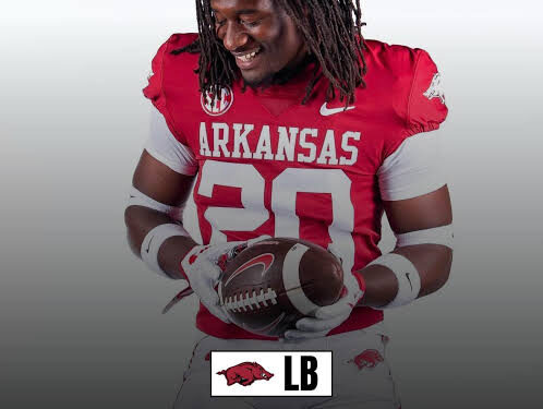 Breaking News: 4-star Standing 6’4″ and weighing 275 pounds Lionel Prudhomme  has chosen Arkansas Razorbacks over top-tier programs, including Florida, Georgia, Michigan, Notre Dame, and North Carolina creating fuss….