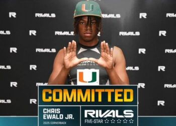 No. 1 Player in America Commits Miami Hurricanes Over Tennessee, Michigan, Arkanas…..