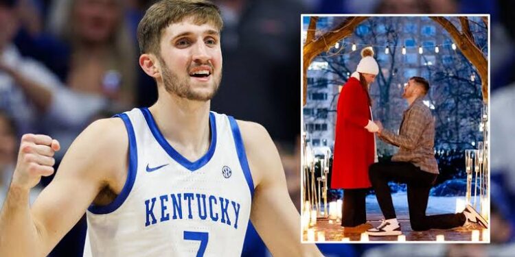 Good News:Andrew Carr Announce his engagement with his longtime girlfriend, on Kentucky’s trip to New York……..