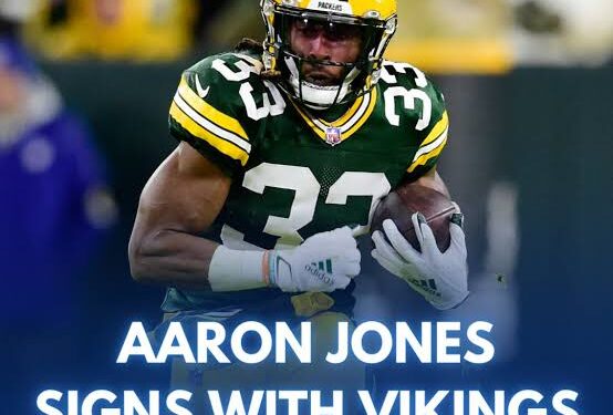 Aaron Jones Joins Minesota Vikings, Preferring the Vikings to Detroit Lions”