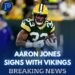 Aaron Jones Joins Minesota Vikings, Preferring the Vikings to Detroit Lions”