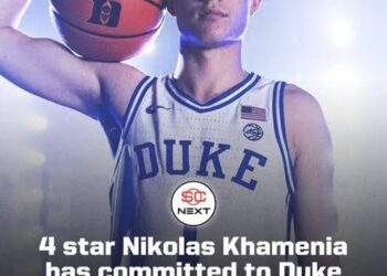 BREAKING: Westlake transfer SG Nikolas Khamenia has Committed to Duke Blue  For 2026  Program!!