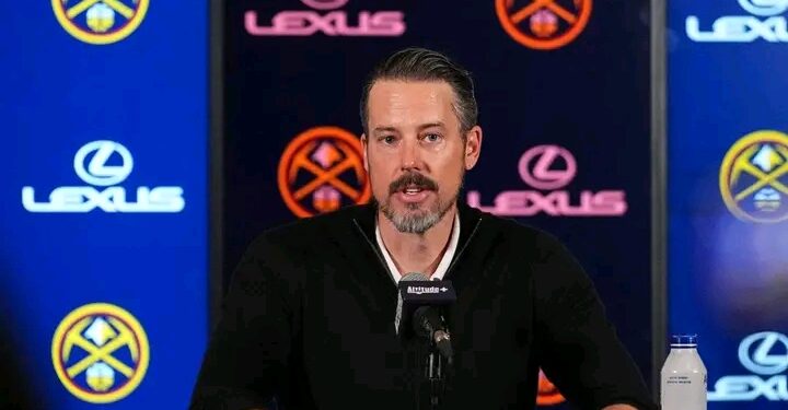 Denver Nuggets boss Josh Kroenke says firings of coach and GM were…