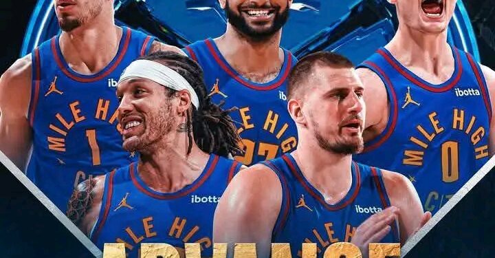 “Dominant Denver: Nuggets Blaze Into West Semis as Jokić Powers Relentless Title Charge”