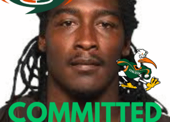 No. 3 Player in American Commits Miami Hurricane Over Mchigan, Tennessee, Nebraska…..