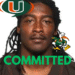 No. 3 Player in American Commits Miami Hurricane Over Mchigan, Tennessee, Nebraska…..