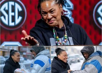 Crisis in South Carolina Women’s Basketball: Coach Dawn Staley Collapses, Donates $5.4 Million Amid Health Scare….