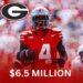 Ohio State WR Jeremiah Smith whose current NIL valuation is around $4 Million per On3 has reportedly turned down a tempting jaw-dropping $6.5 million NIL offer from Georgia, reaffirming his commitment to finishing his college career with the Buckeyes . ” I have no plans beyond the Ohio State University.”