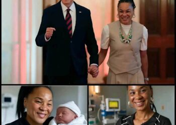 A newborn baby was abandoned just five hours ago. In the face of this heartbreaking situation, South Carolina Basketball Coach Dawn Staley stepped in to become the child’s guardian, pledging to pay all expenses until the child turns 18.