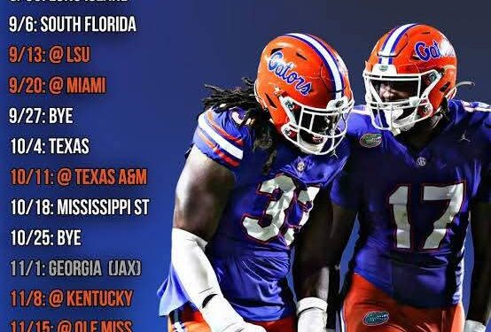 SHOCKING LEAK: Florida Gators’ 2025 Schedule Revealed…