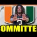 No. 1 American Player Commits Miami Hurricane Over Texas, Nebraska, Georgia…..