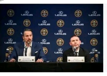 “Chaos in Denver: GM Shake-Up, MPJ Trade Rumors, and Free Agency Bombshells Rock Nuggets’ Offseason!”